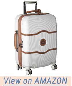 Delsey Luggage Chatelet Hard 21 inch Carry on 4 Wheel Spinner