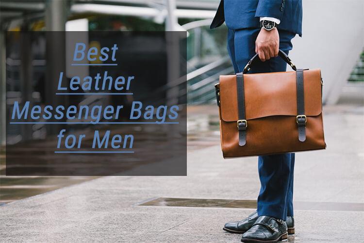 Leather Messenger Bags for Men