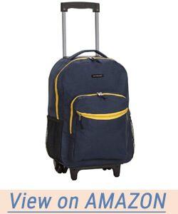 Rockland Luggage 17 Inch Rolling Backpack