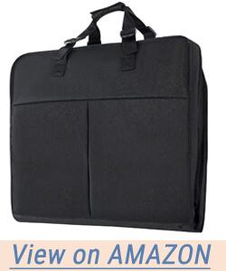 Magictodoor 40 Inch Garment Bag Extra Capacity Garment Bag