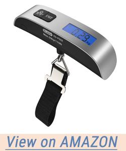 Dr.meter 110lb/50kg Electronic Balance Digital Postal Luggage Hanging Scale