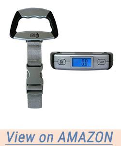 EatSmart Precision Voyager Digital Luggage Scale