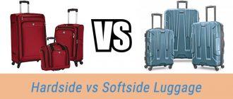 Hardside vs Softside Luggage