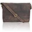 Estalon Leather Multi-Pocket Laptop-Bag for Men
