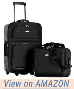 Olympia Let's Travel 2pc Carry-on Luggage Set